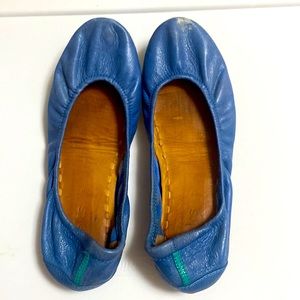 Tieks Cobalt blue leather size 9